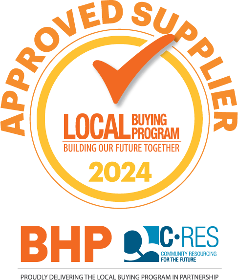 BHP approved supplier logo
